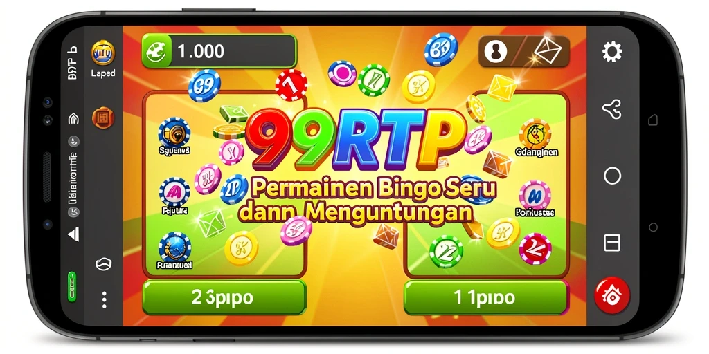 Screenshot gameplay 99RTP dengan suasana Bingo yang seru.
