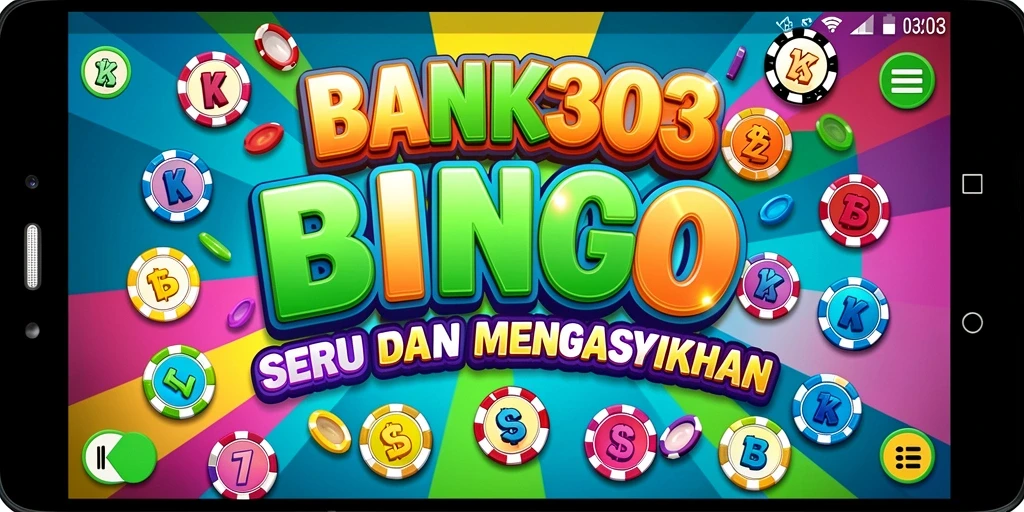 Tampilan gameplay Bingo yang seru dan interaktif di BANK303.