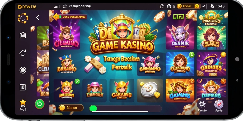 Tampilan gameplay DEWI138 yang menakjubkan dan mengasyikkan.