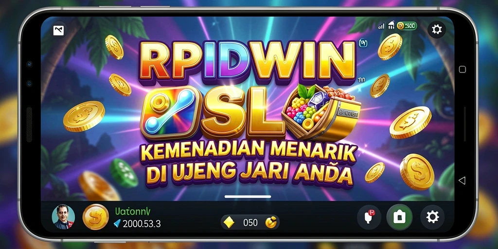 Tangkapan layar gameplay RPIDWIN menampilkan keseruan permainan slot.