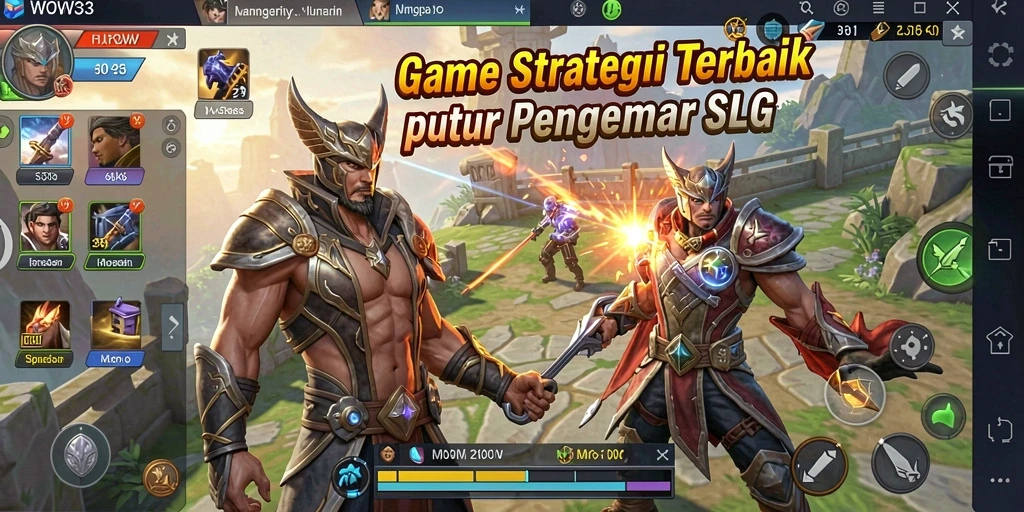 Gameplay dinamis dan strategi mendalam di WOW33.